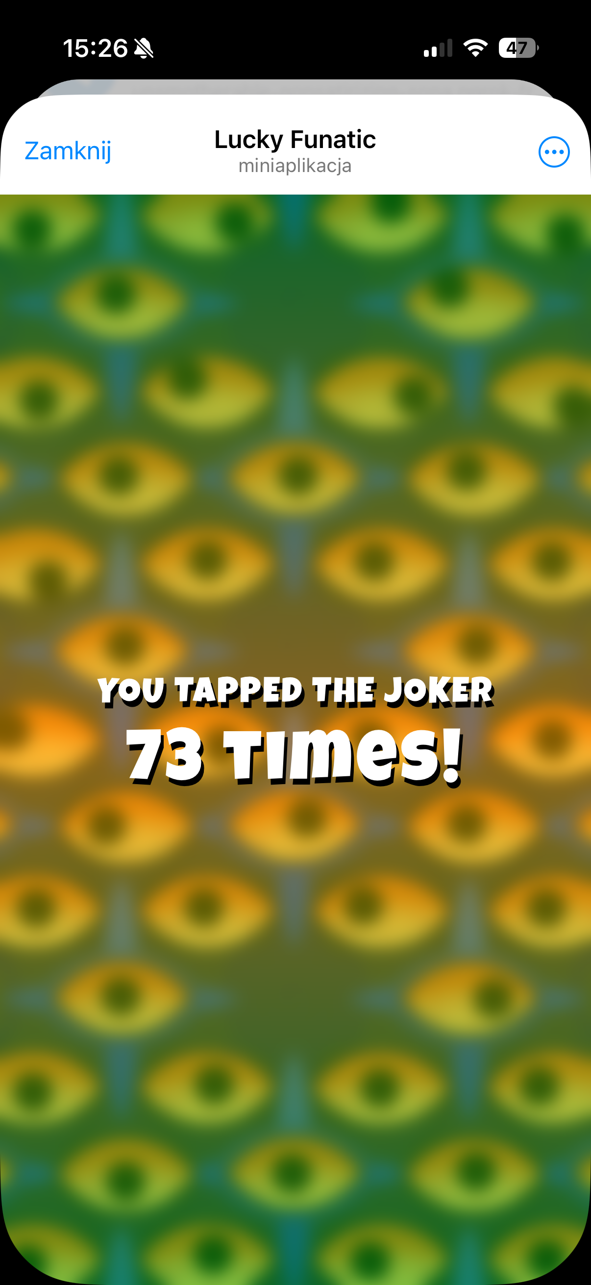 Frenzy tapping