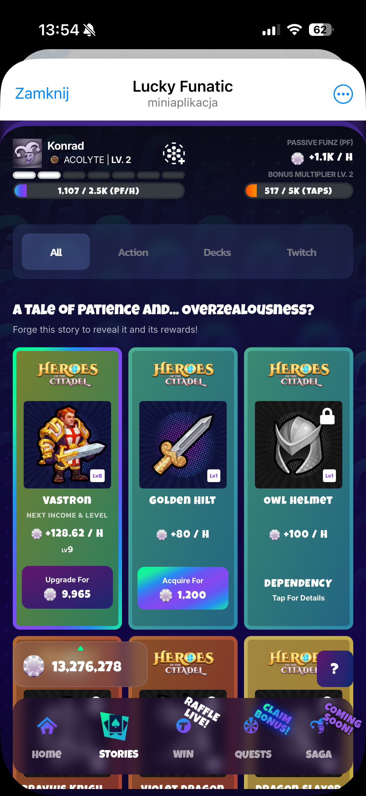 Lucky Funatic stories